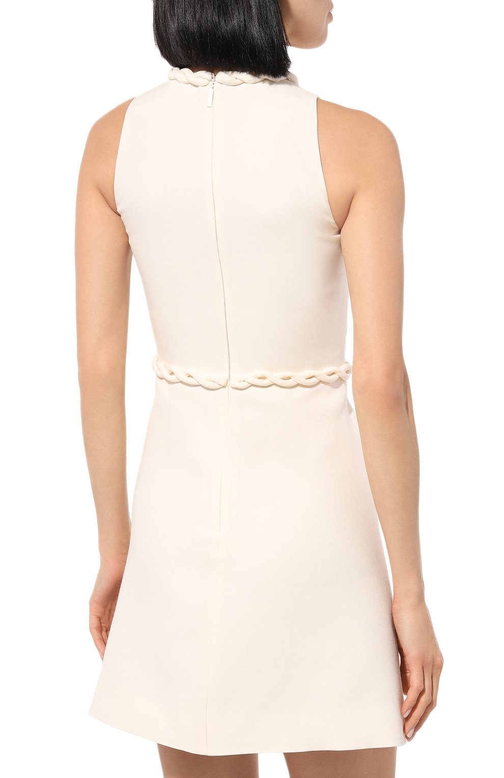 Платье из шерсти и шелка VALENTINO, арт. 5B3VA9U01CF, фото 4