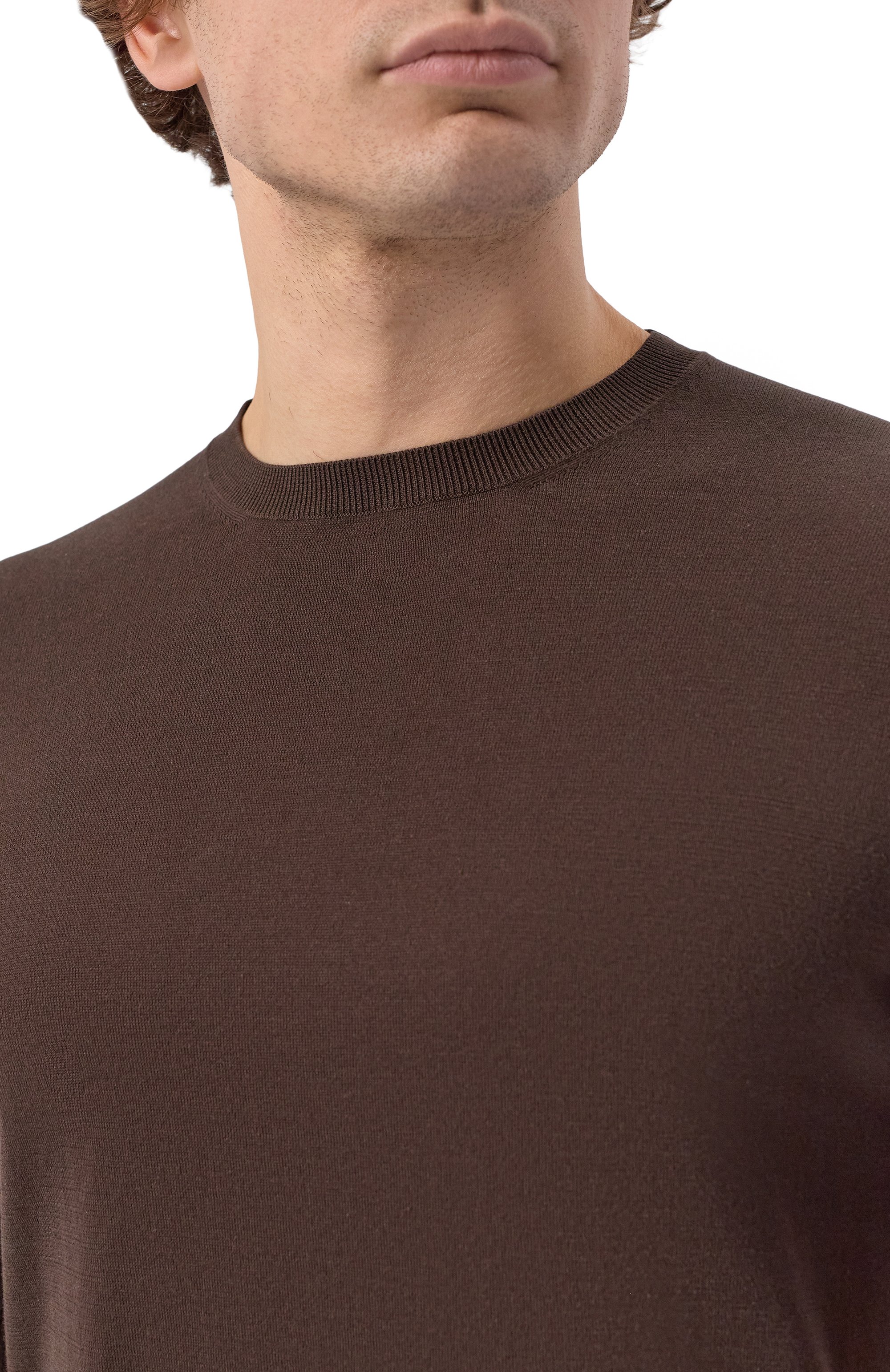 Хлопковый джемпер ANDREA CAMPAGNA, арт. GC1MC/SI18R, фото 5