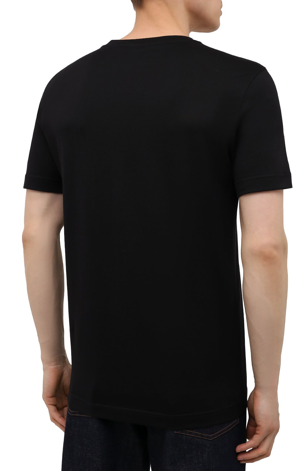 Хлопковая футболка KITON, арт. UMM0171, фото 4