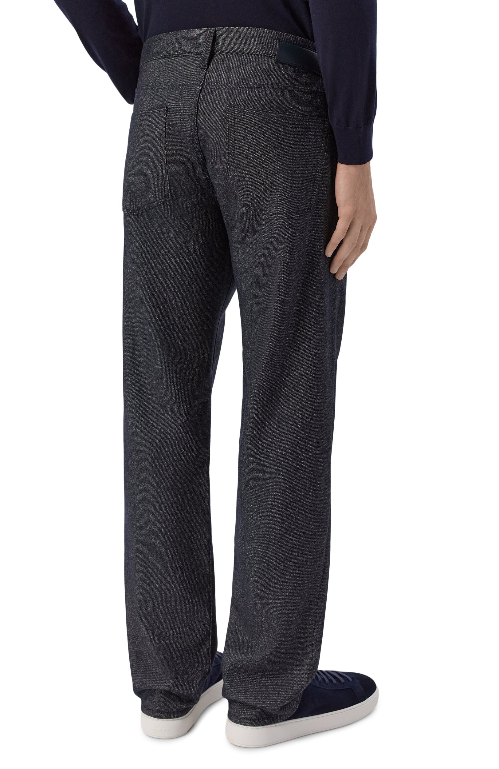 Шерстяные брюки GIORGIO ARMANI, арт. GM000250/AF28728, фото 4