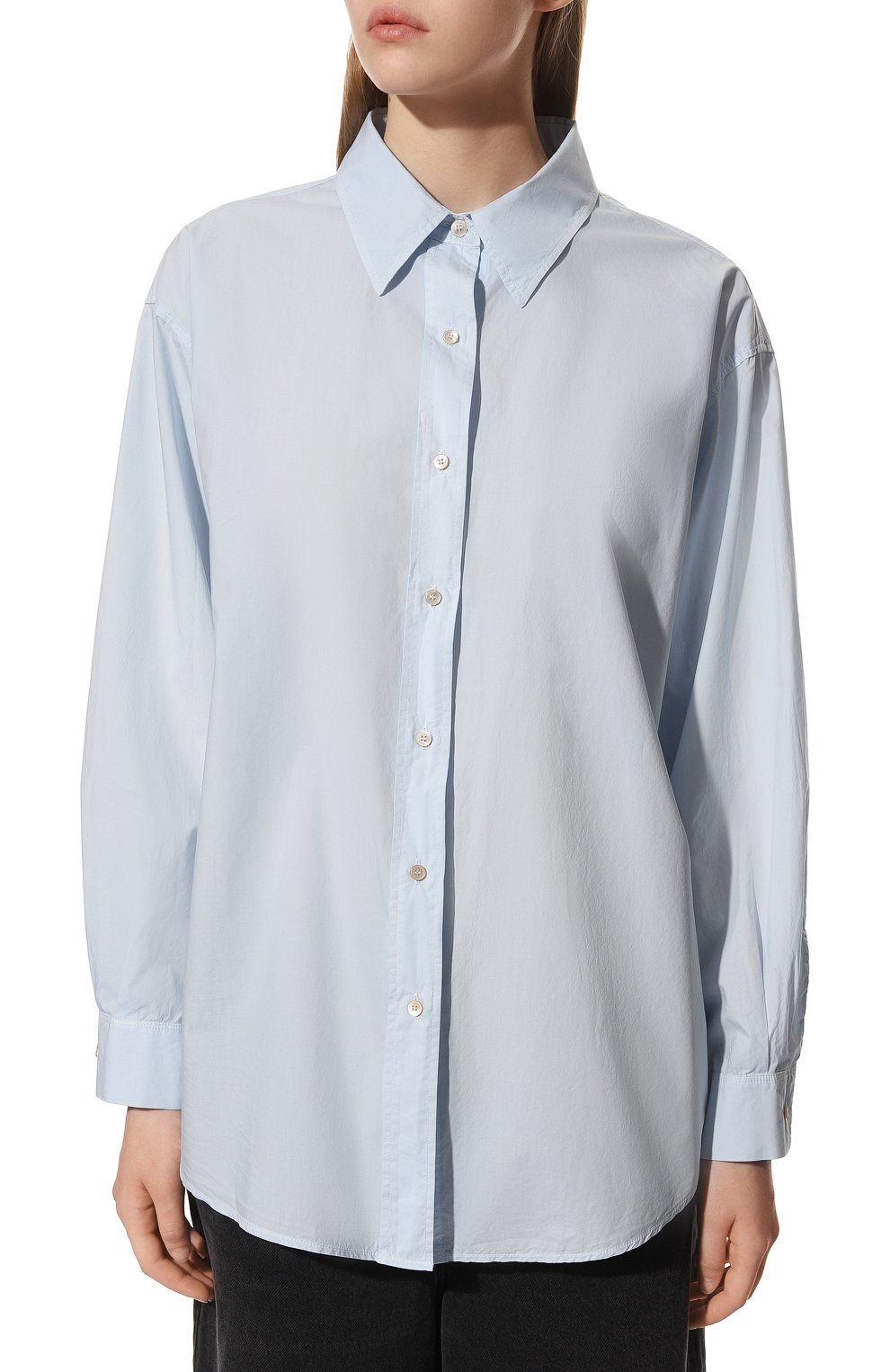 Хлопковая рубашка FORTE_FORTE, арт. 10081, фото 3