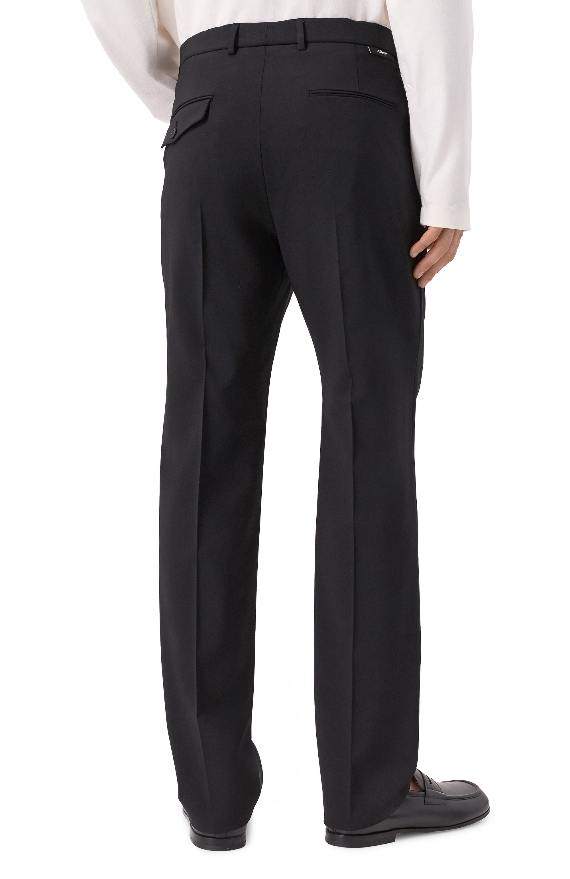 Шерстяные брюки MSGM, арт. 3840MP15/257127, фото 4