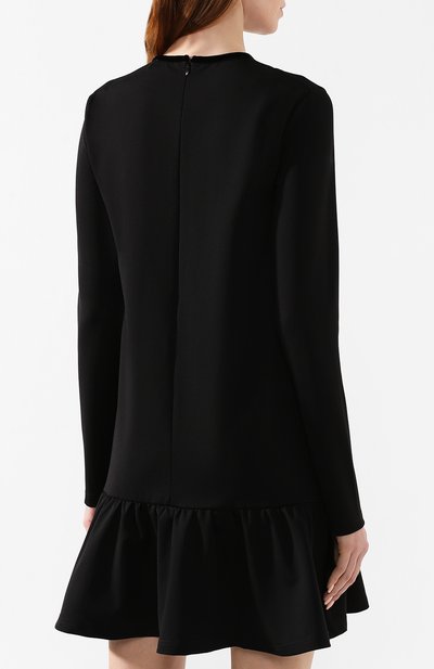 Платье REDVALENTINO черного цвета по цене 58500 руб., арт. SR0MJ03C/4Q9, фото 4 Платье REDVALENTINO, арт. SR0MJ03C/4Q9, фото 4