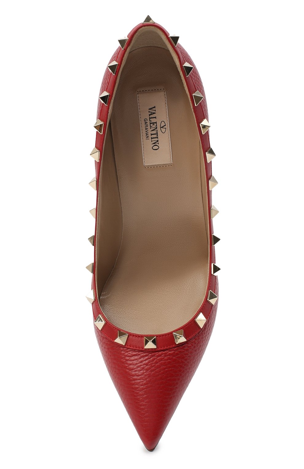 Кожаные туфли rockstud VALENTINO, арт. RW2S0057/VCE, фото 5