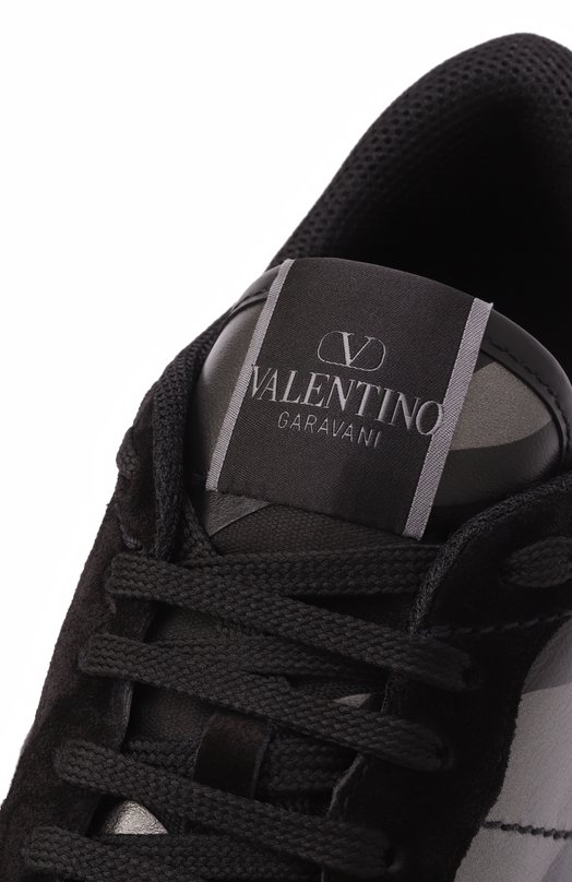 Комбинированные кроссовки Rockrunner Valentino 6Y2S0723/NTA Чёрный  6Y2S0723/NTA Фото 7