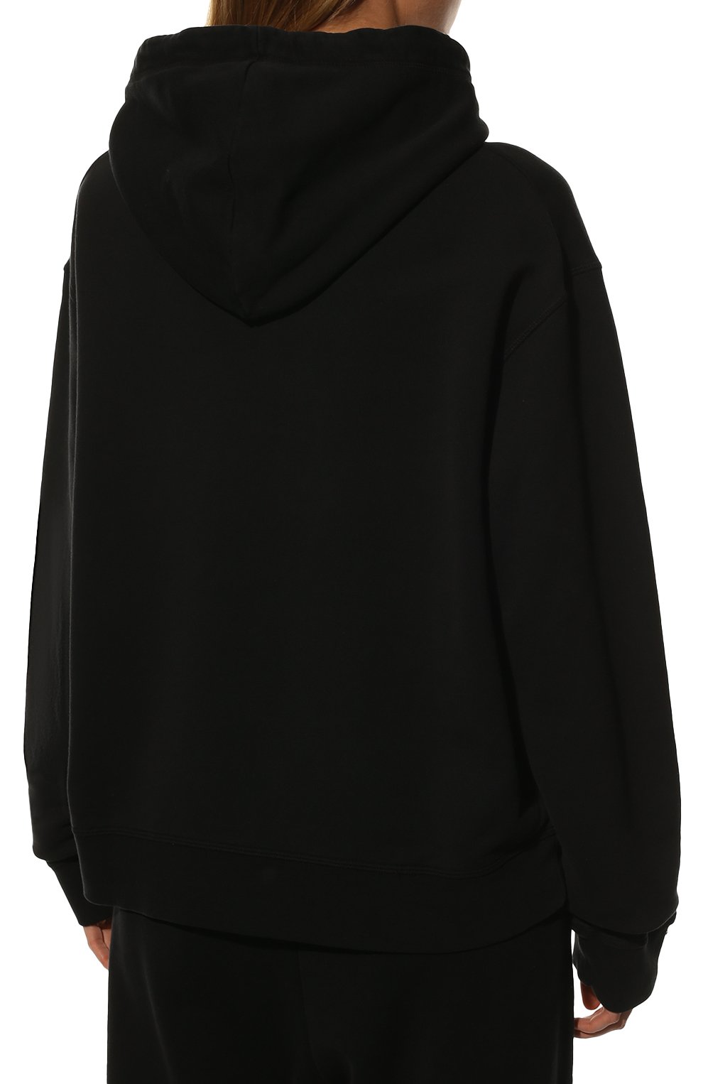 Хлопковое худи DSQUARED2 черного цвета по цене 25450 руб., арт. S75GU0429/S25539, фото 4 Хлопковое худи DSQUARED2, арт. S75GU0429/S25539, фото 4