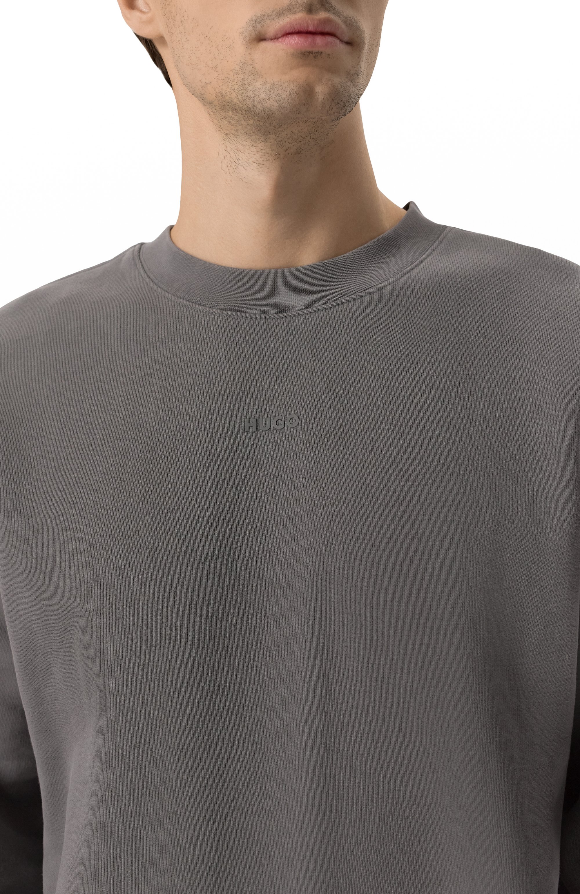 Хлопковый свитшот HUGO, арт. 50540920, фото 5