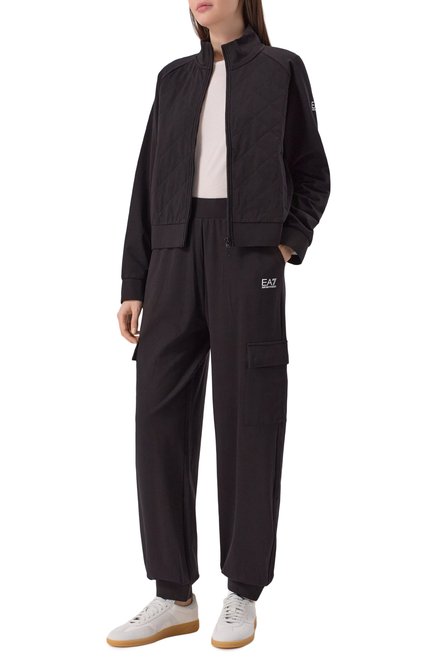 Женский хлопковый костюм EA7, арт. 7W000669/AF13135