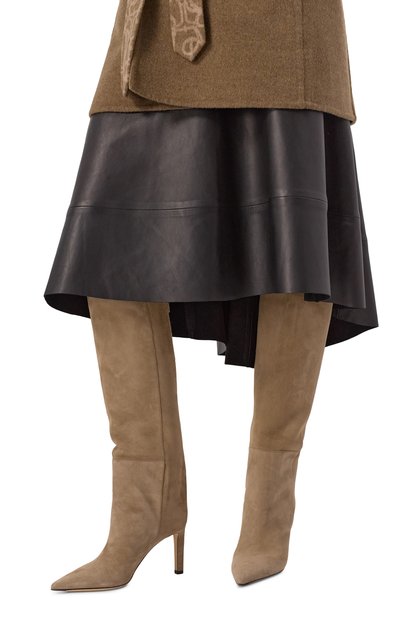 Замшевые сапоги alizze 85 JIMMY CHOO, арт. F_AL.EA/IZ/ZE KB 85/SUE, фото 3