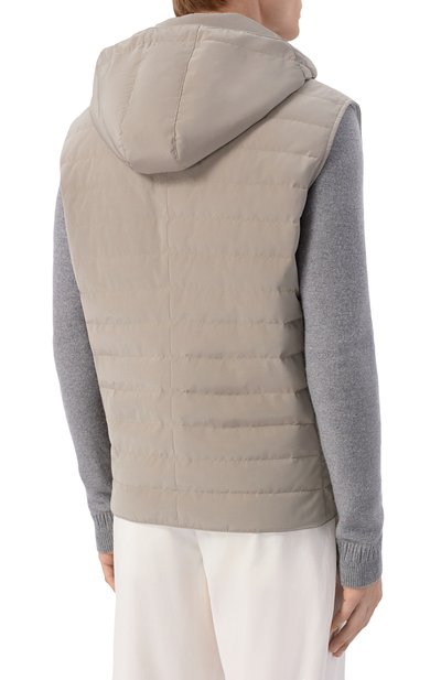 Утепленный жилет BRUNELLO CUCINELLI, арт. MM4791696, фото 4