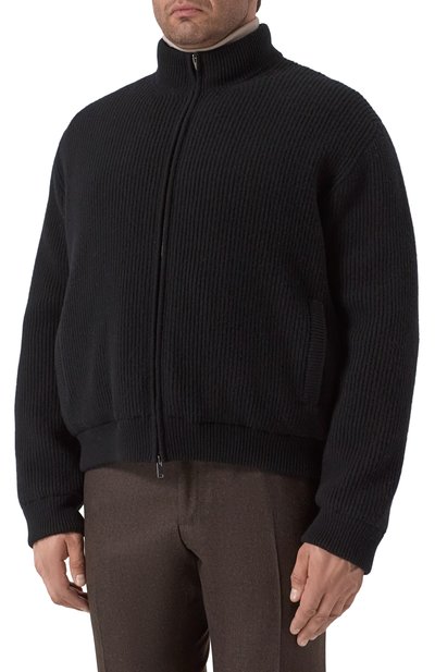 Кашемировый бомбер с подкладкой из норки MVST, арт. FTXTRECK-ES3625-3V BS/TR-ES3625-1, фото 3