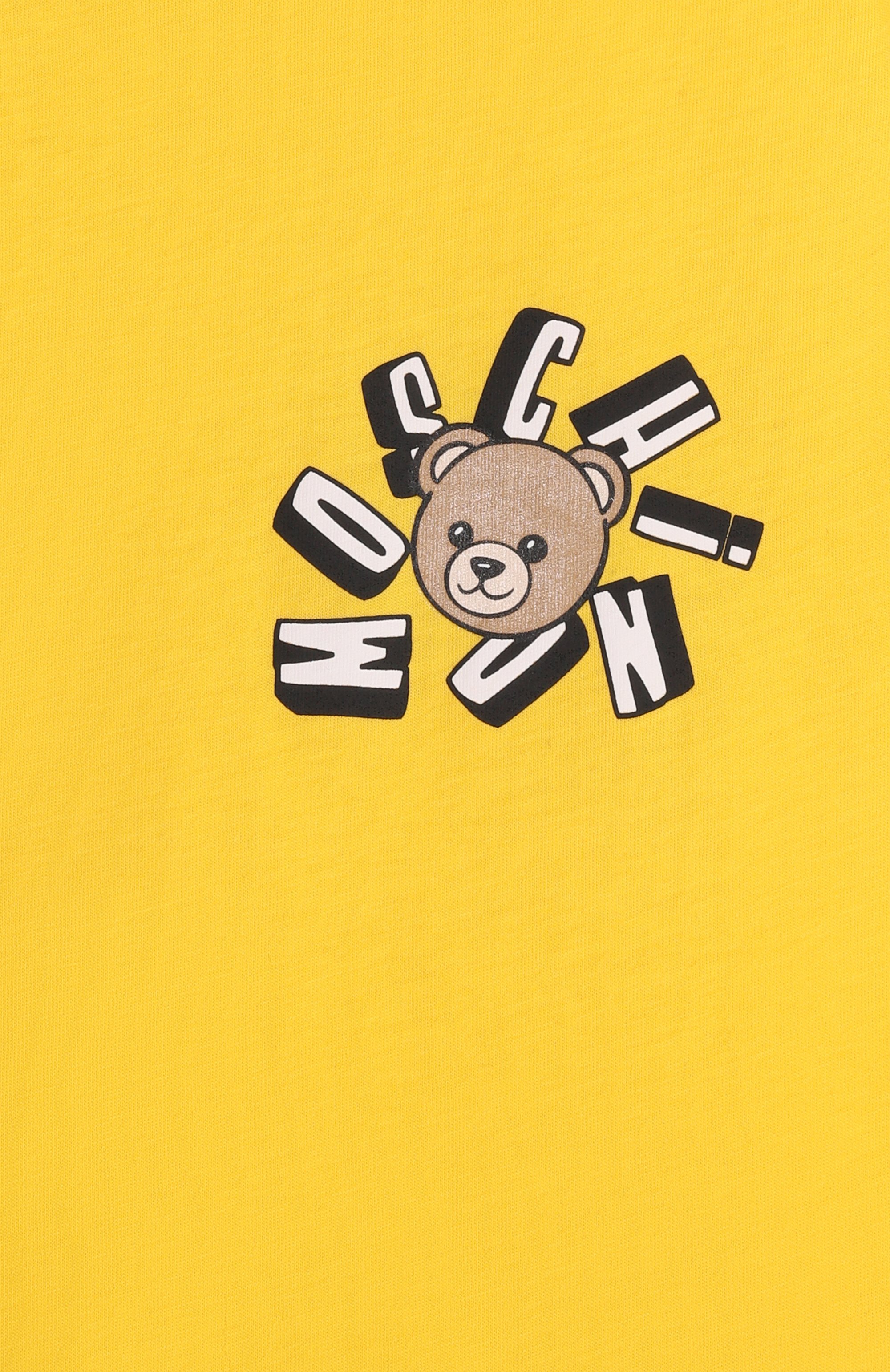 Хлопковая футболка MOSCHINO, арт. HUM050/LAA03_001, фото 3