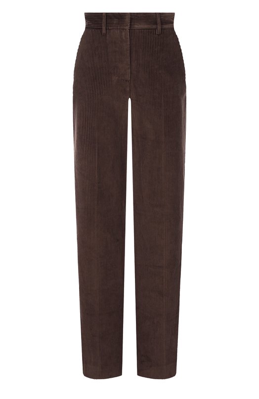 Вельветовые брюки Weekend Max Mara TANIA Коричневый TANIA