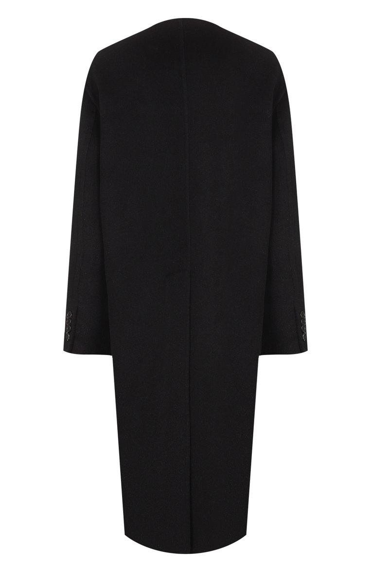 Шерстяное пальто и отделкой бисером PRADA, арт. P670NR-1X8G-F0806, фото 2