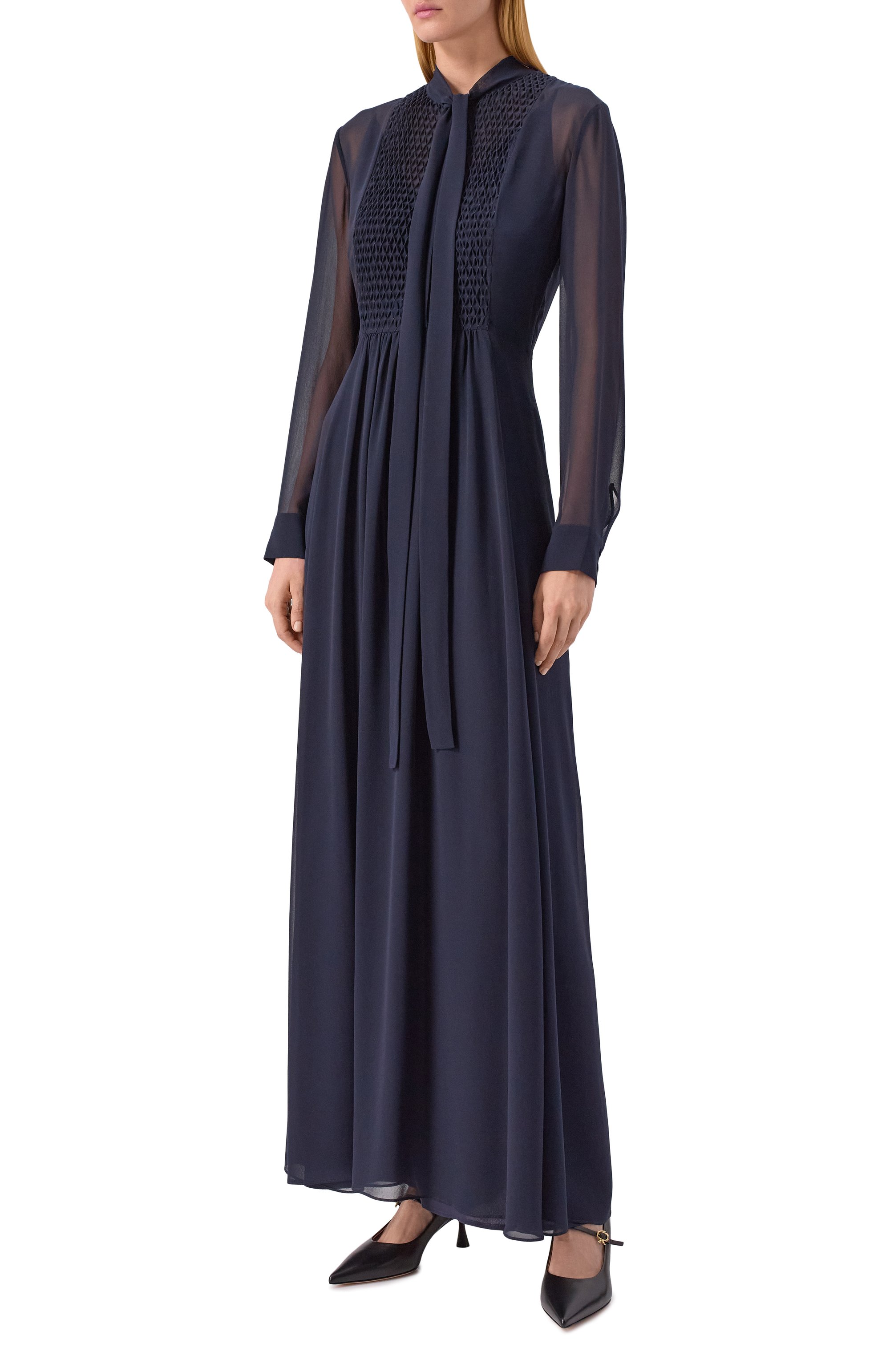 Шелковое платье MAX MARA STUDIO, арт. N0EL, фото 3