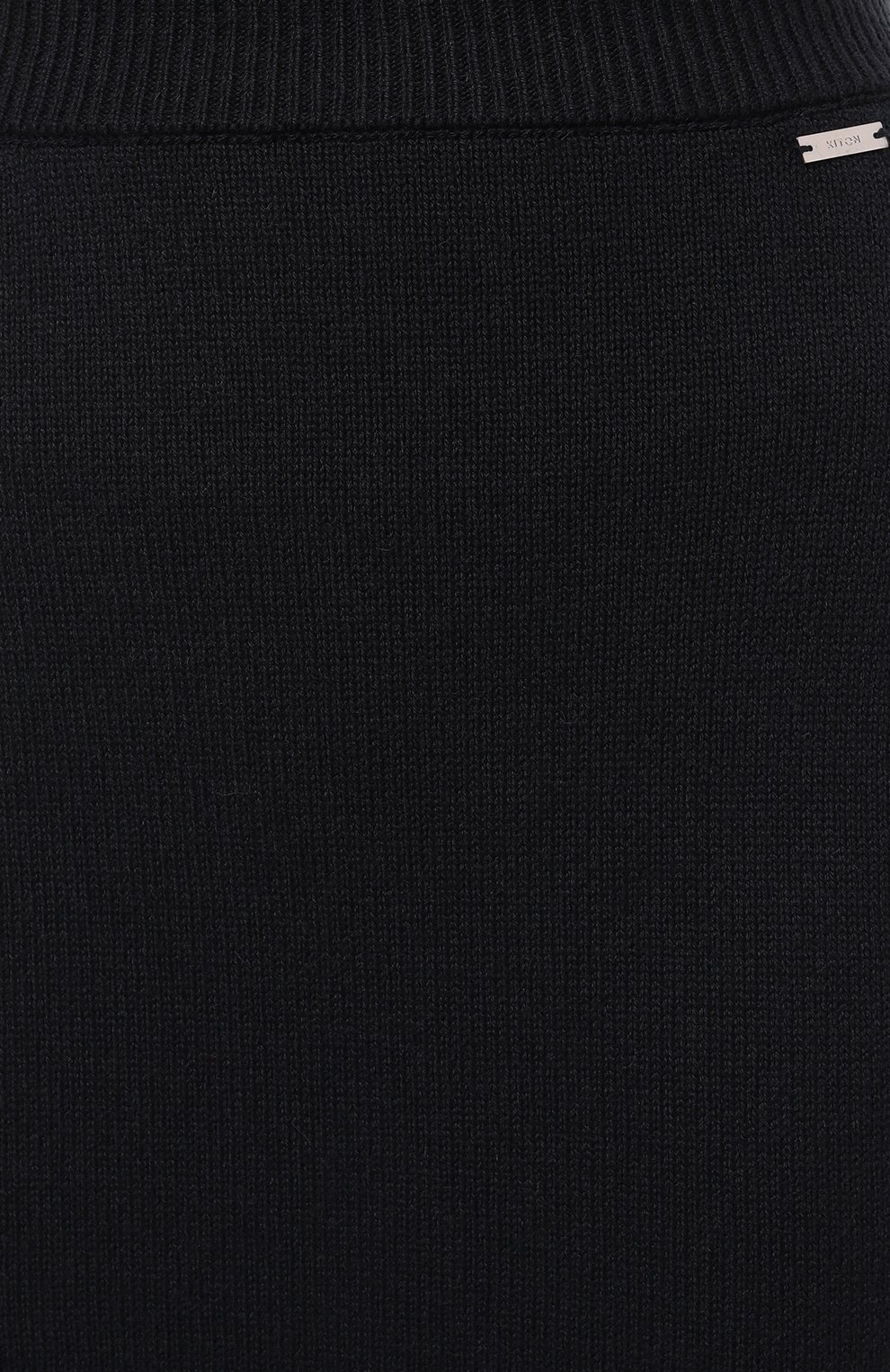 Кашемировая юбка KITON темно-синего цвета по цене 118500 руб., арт. D547487333773337, фото 5 Кашемировая юбка KITON, арт. D547487333773337, фото 5