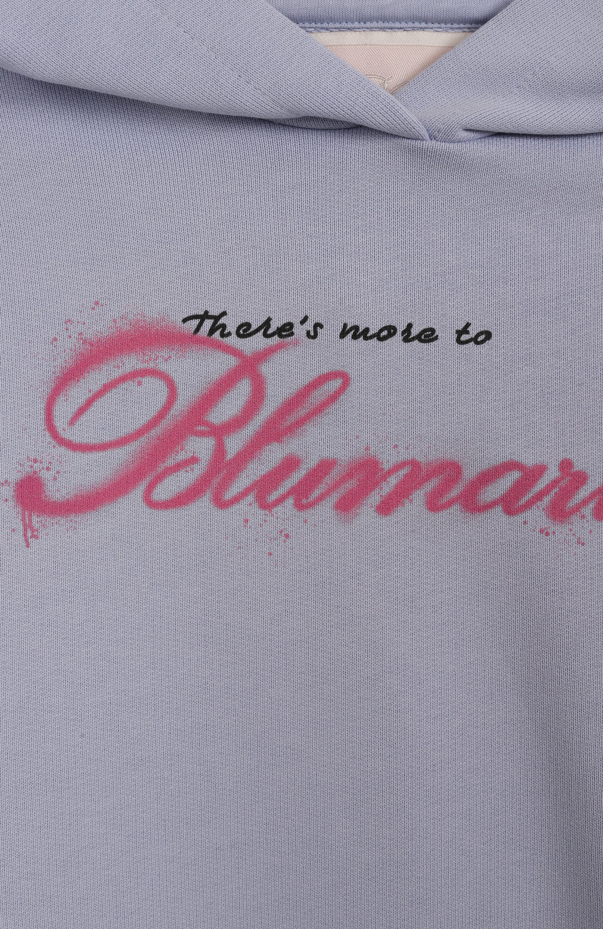 Хлопковое худи BLUMARINE, арт. BFFE0120/FF007/6-12A, фото 3