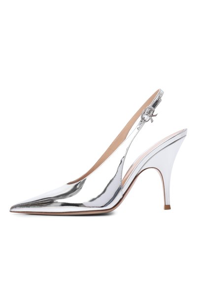 Кожаные туфли sofia 95 GIANVITO ROSSI, арт. G95605.95RIC.METARGE, фото 4