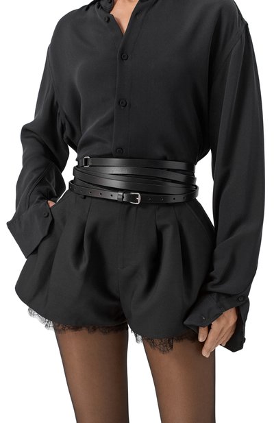 Кожаный пояс ANN DEMEULEMEESTER, арт. B0012593/LT128, фото 2