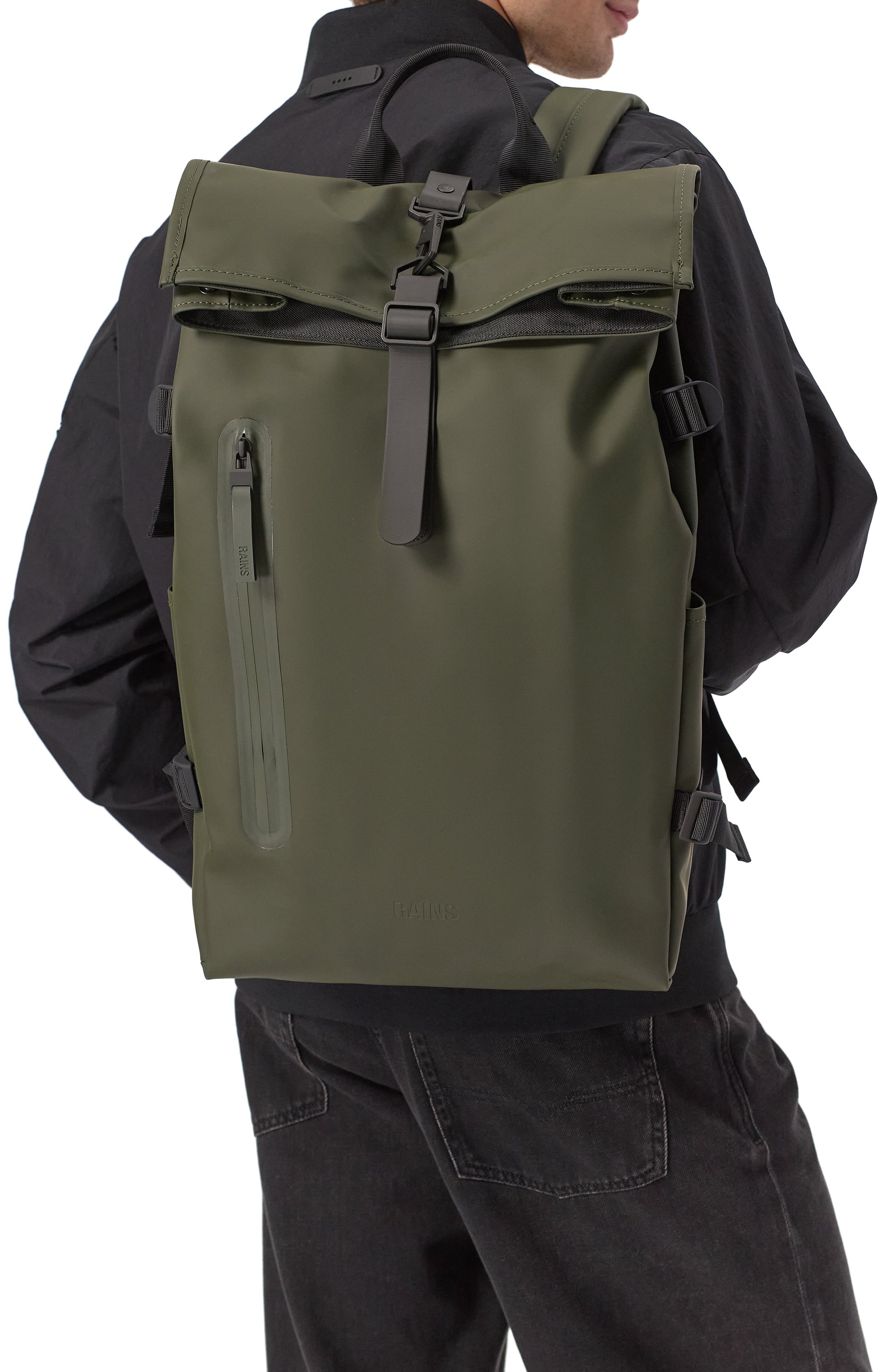 Рюкзак rolltop large RAINS, арт. RA14590, фото 2