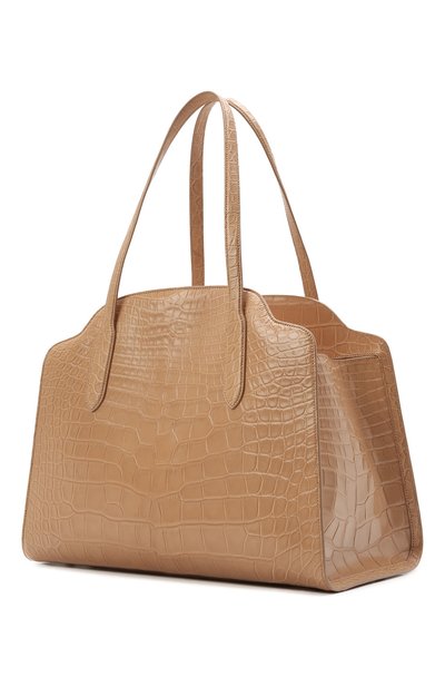 Сумка-тоут sesia large из кожи аллигатора LORO PIANA, арт. FAL6769/AMIS, фото 3