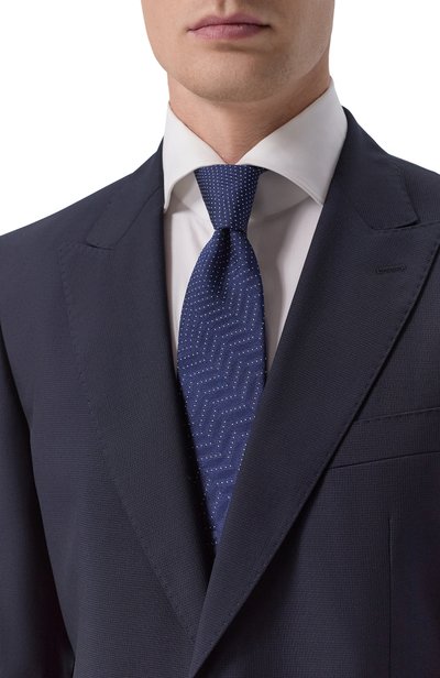 Мужской шелковый галстук GIORGIO ARMANI, арт. GM000800/TE22440