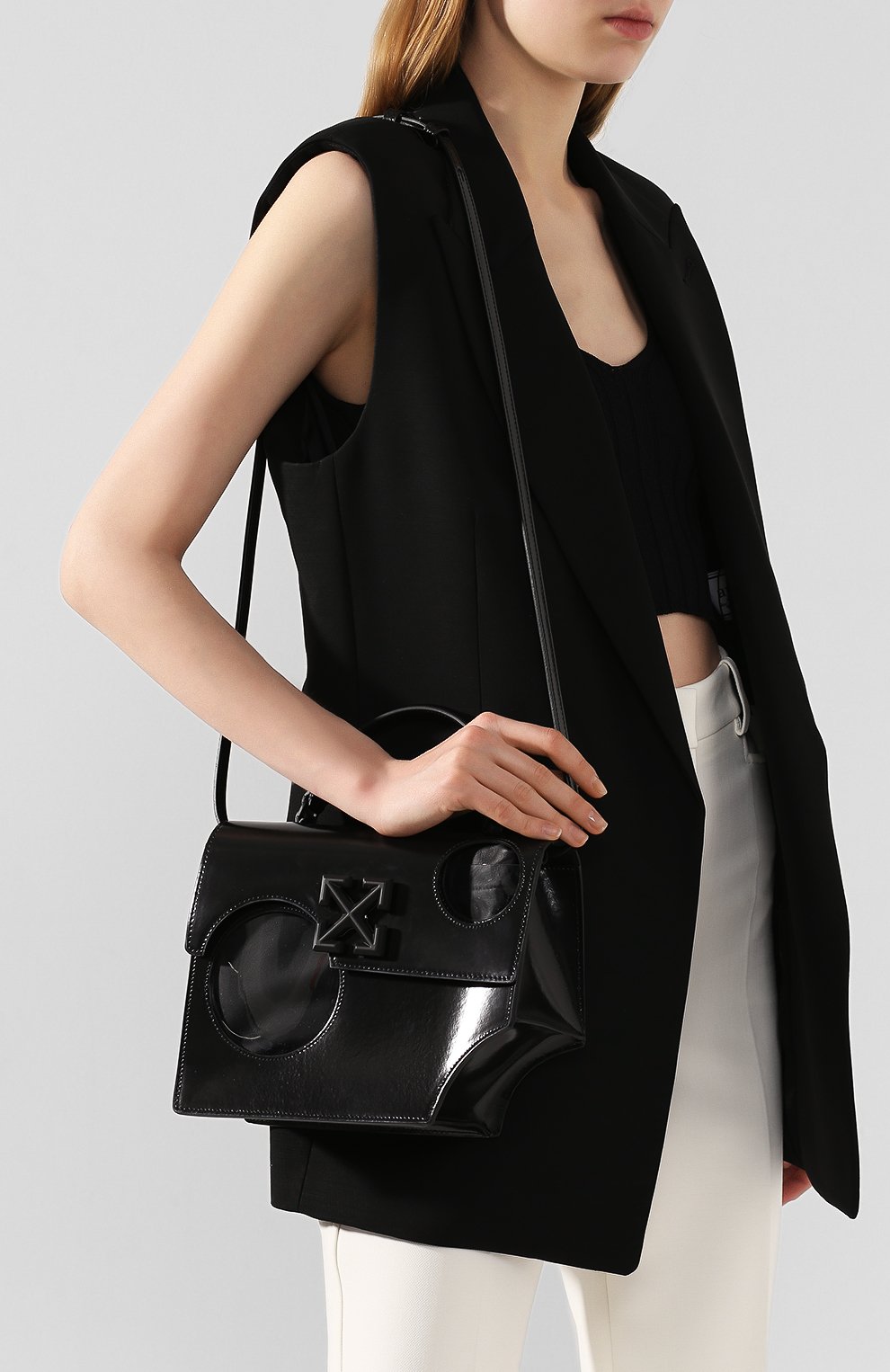 Сумка 2.8 jitney OFF-WHITE, арт. 0WNA113S20LEA0011000, фото 5