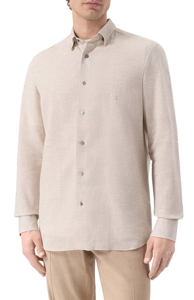 Льняная рубашка ZILLI, арт. LINAS1M080013123U, фото 3