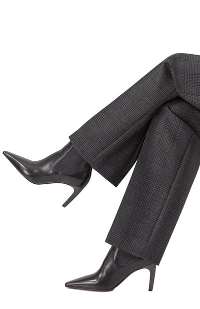 Кожаные ботильоны BRUNELLO CUCINELLI, арт. MZ0RC3008P, фото 3