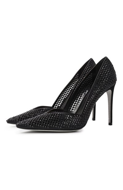 Женские текстильные туфли ginger 105 RENE CAOVILLA, арт. C11615-105/C001