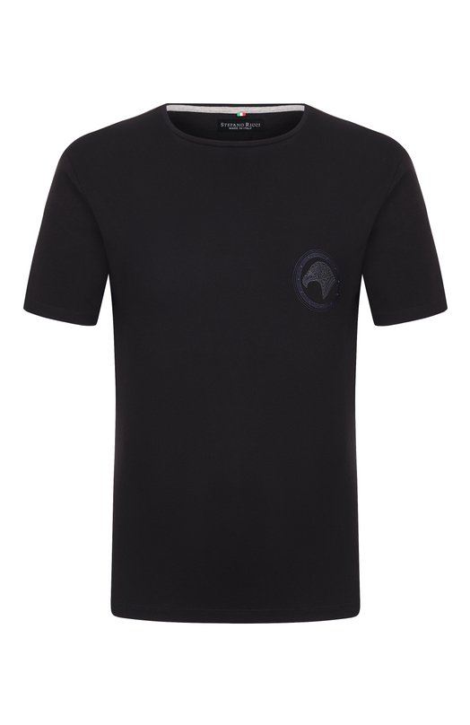 Футболка Stefano Ricci MNI42H0020/803 Чёрный MNI42H0020/803