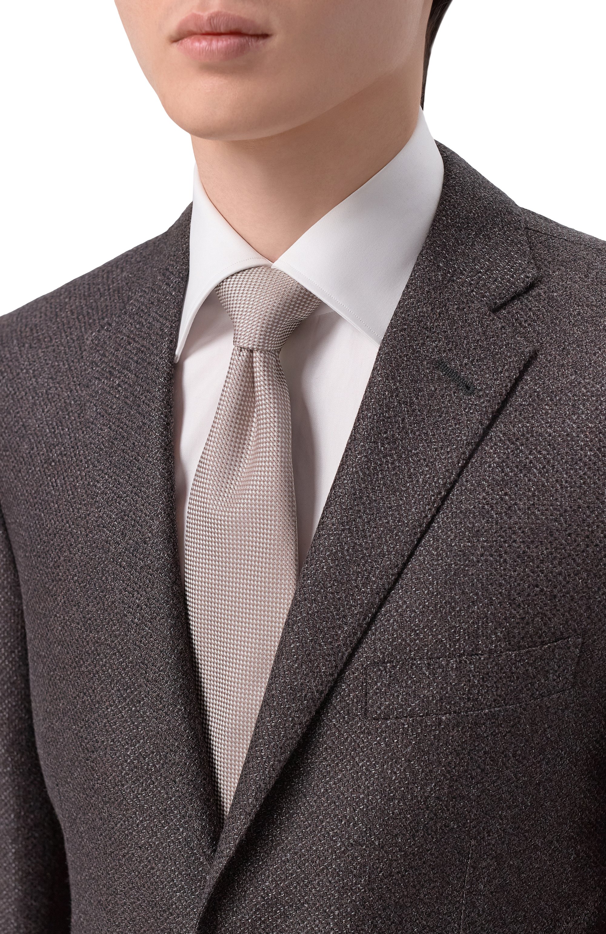 Шелковый галстук CORNELIANI, арт. 27U302/2720327, фото 2