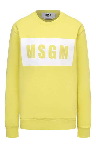 Женский хлопковый свитшот MSGM, арт. 3041MDM96 217299