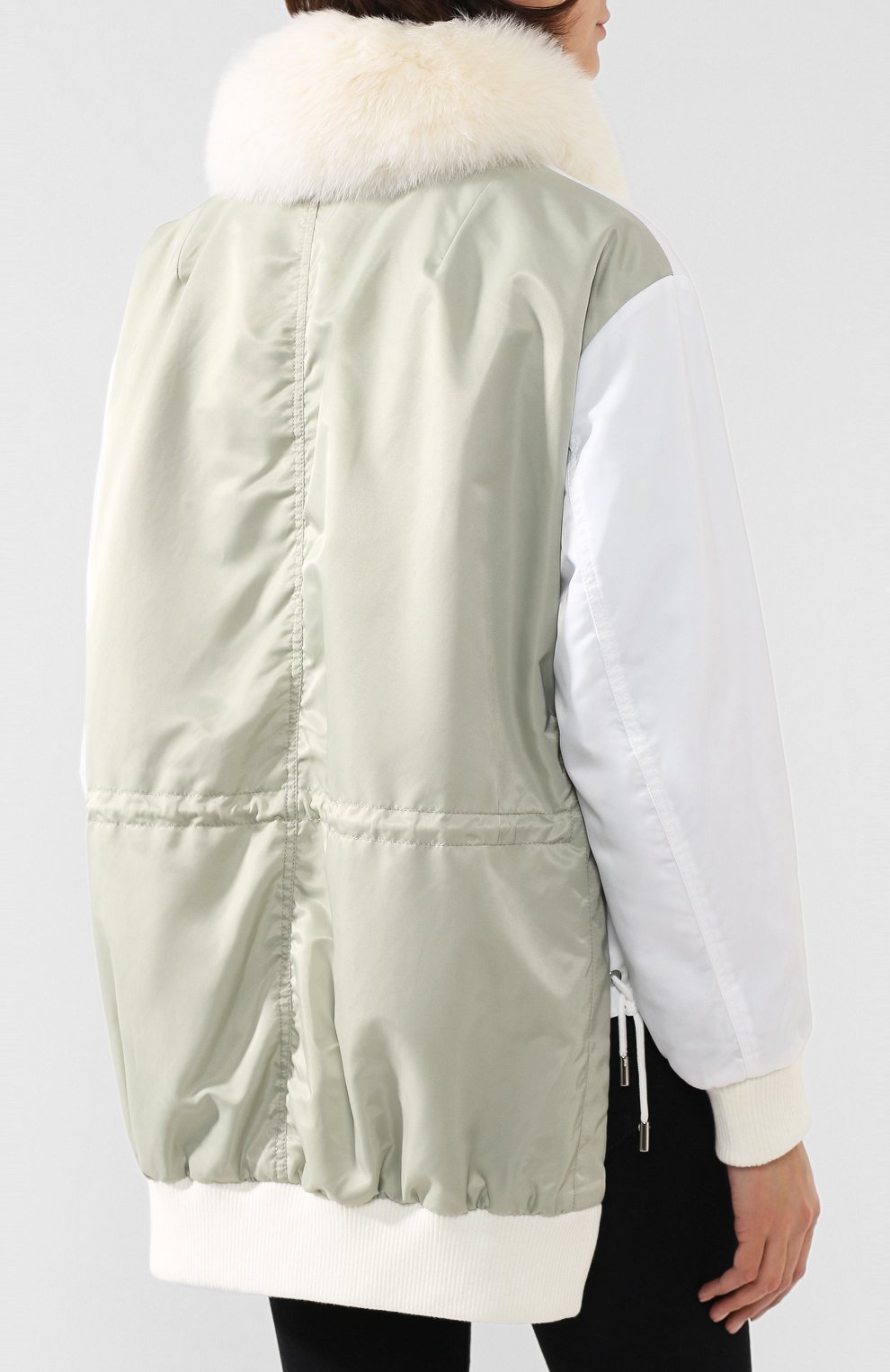 Бомбер с меховой отделкой YS ARMY PARIS, арт. 9EFV06181NB7X, фото 4