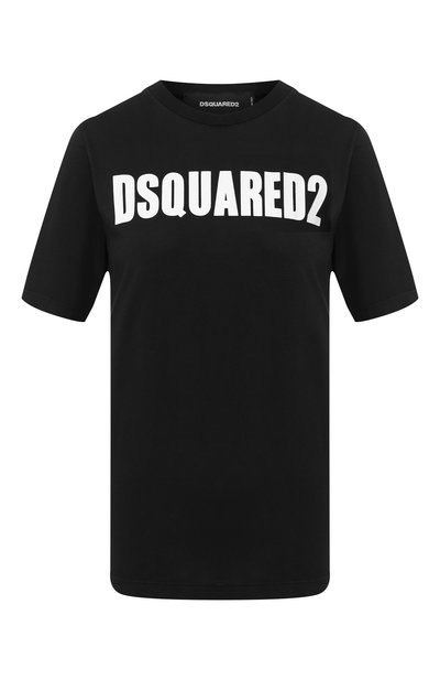 Женская хлопковая футболка DSQUARED2, арт. S72GD0147/S21600