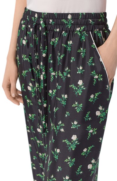 Шелковые брюки DOLCE & GABBANA, арт. FTDKTT/IS13G, фото 5