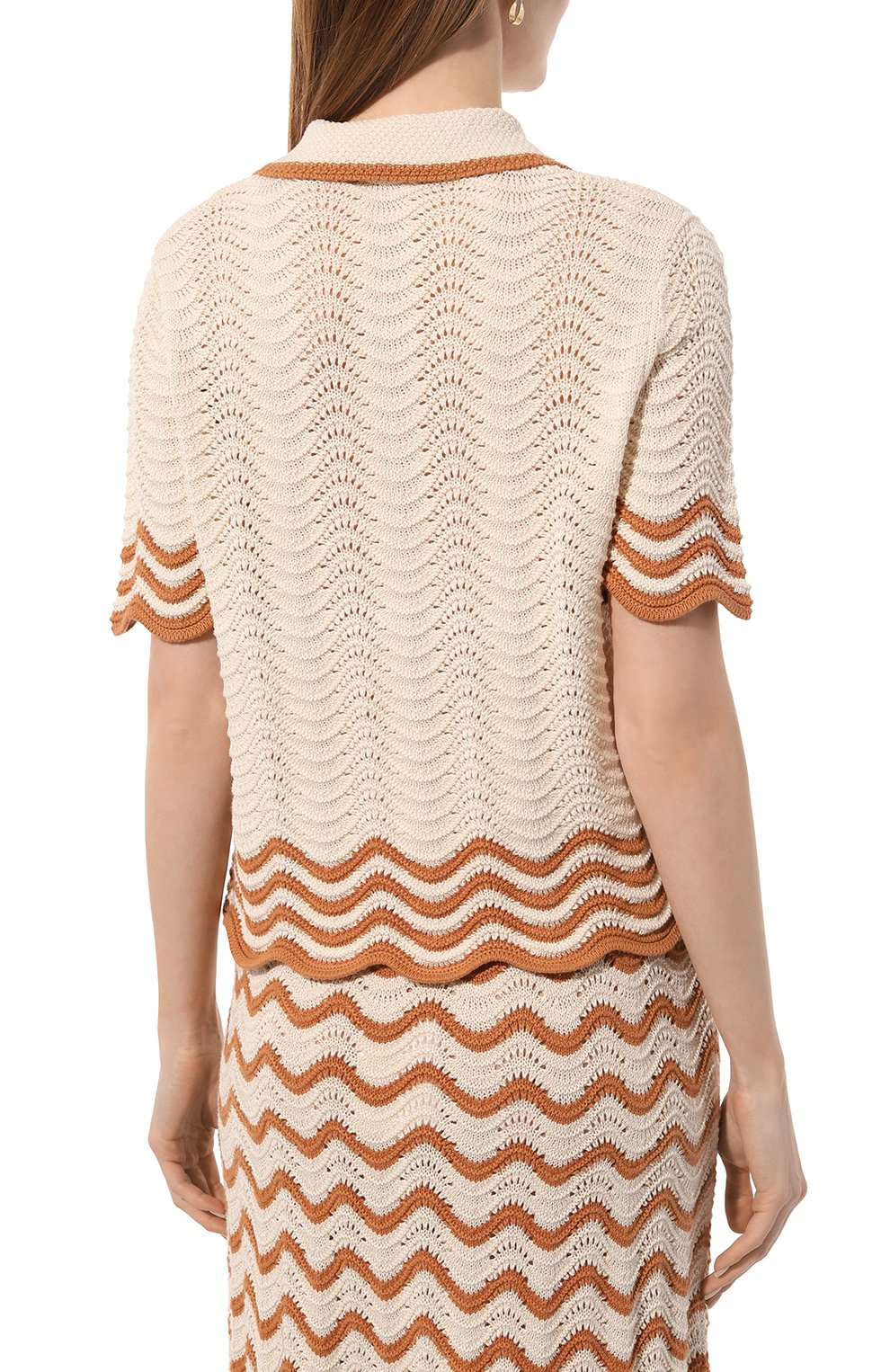 Хлопковое поло ZIMMERMANN, арт. 8694TRS243, фото 4