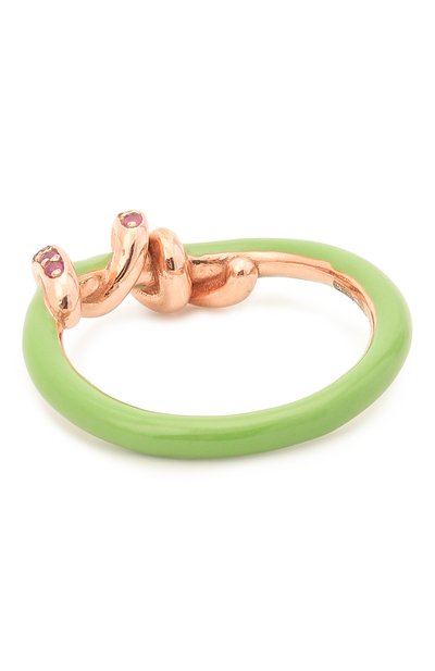 Кольцо BEA BONGIASCA зеленого цвета по цене 98400 руб., арт. VR122RGS-G/M, фото 2 Кольцо BEA BONGIASCA, арт. VR122RGS-G/M, фото 2