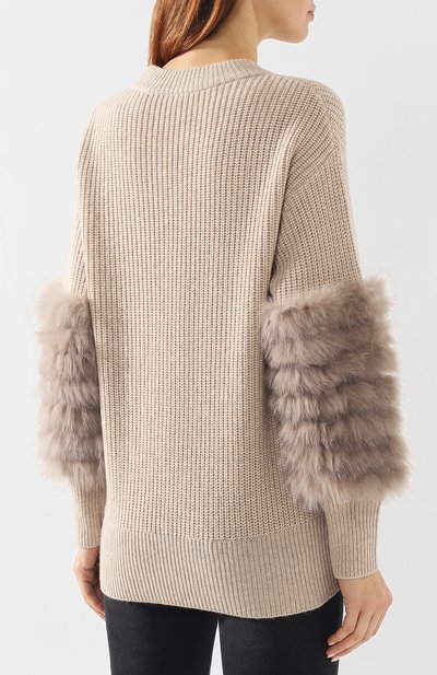 Свитер из смеси шерсти и кашемира MAX AND MOI, арт. H19FAST, фото 4