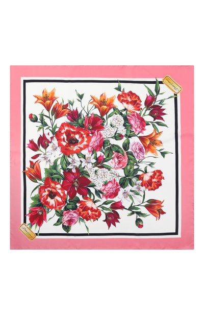 Шелковый платок DOLCE & GABBANA, арт. FN090R/GDC7A, фото 4