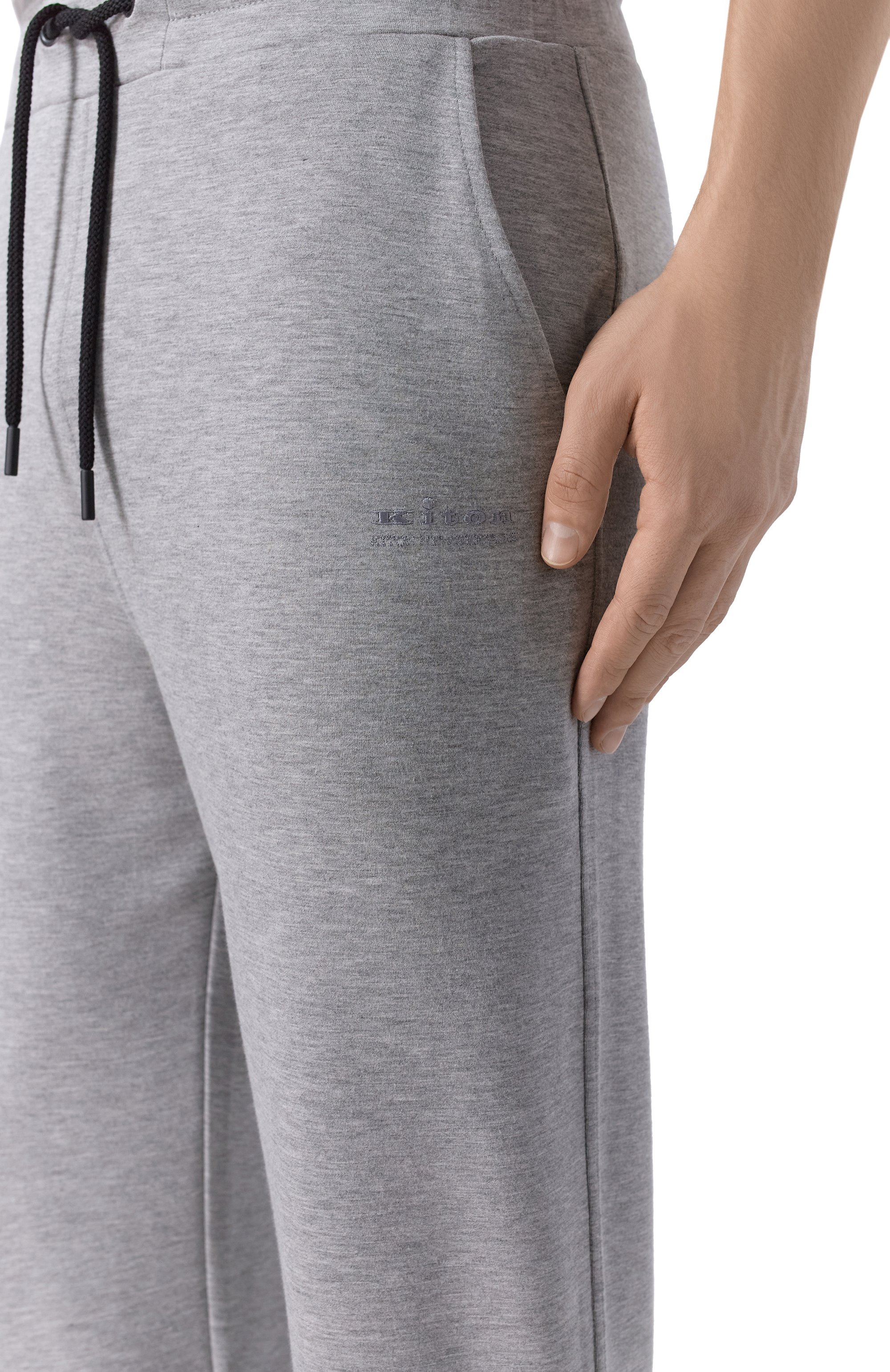 Брюки из вискозы KITON, арт. UMM069202, фото 5