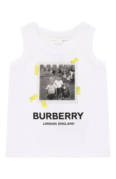 Хлопковая майка BURBERRY, арт. 8010669, фото 1
