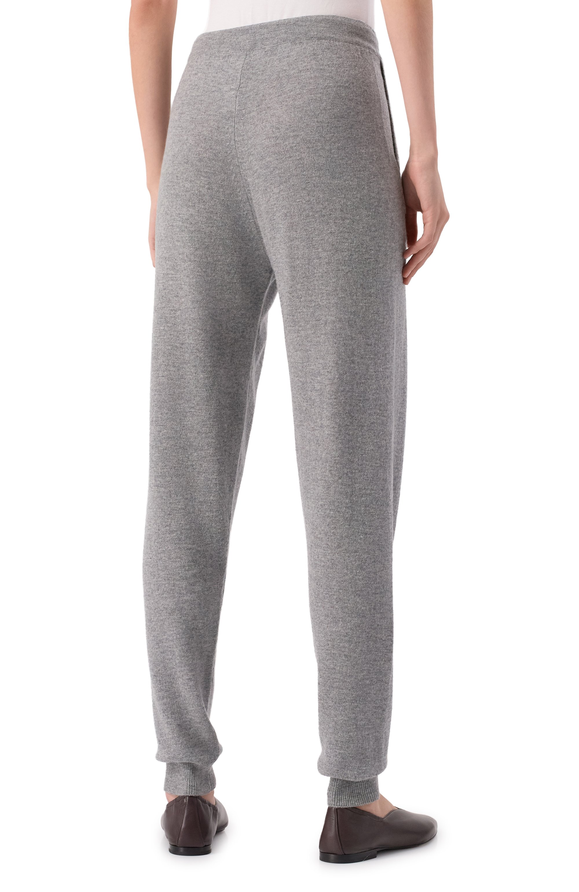 Джоггеры из шерсти и кашемира ALLUDE, арт. 255/17708, фото 4