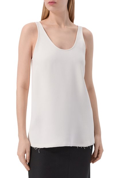 Топ из вискозы TOTEME кремового цвета по цене 61650 руб., арт. 252-WRT0510-FB0240, фото 3 Топ из вискозы TOTEME, арт. 252-WRT0510-FB0240, фото 3