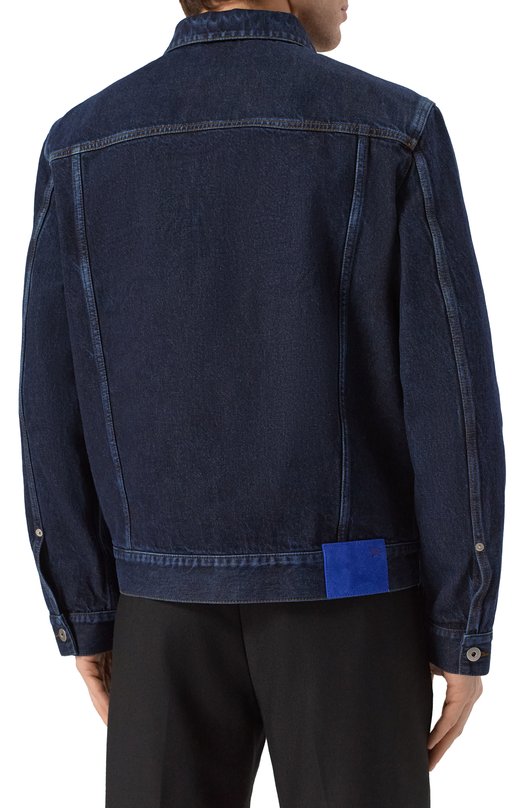 Джинсовая куртка Burberry 8101237 Синий  8101237 Фото 4