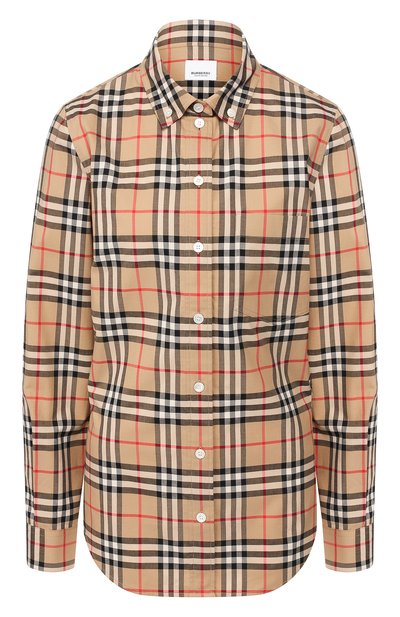 Хлопковая блузка BURBERRY, арт. 8009033, фото 1
