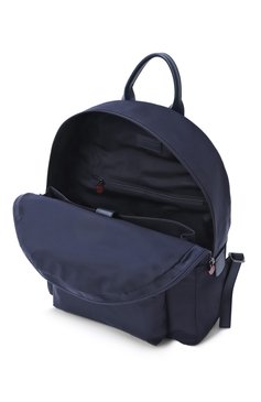 Мужской рюкзак KITON темно-синего цвета, арт. UBA0084N0122102 | Фото 5 (Размер: large; Материал: Текстиль; Ремень/цепочка: На ремешке; Сумки-технические: Рюкзаки - большие; Стили: Кэжуэл)