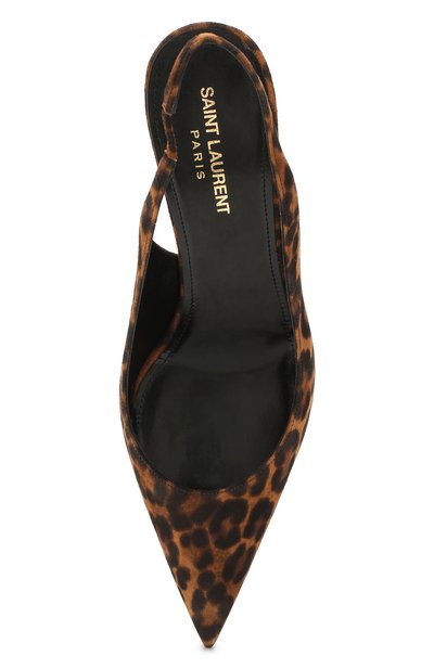 Замшевые туфли lexi SAINT LAURENT, арт. 620235/1FL00, фото 5