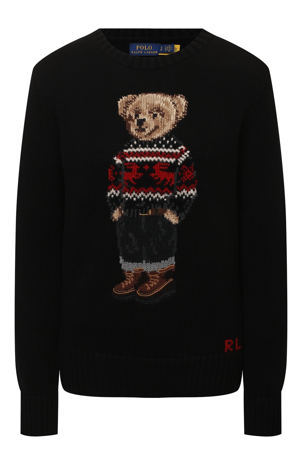 Хлопковый пуловер POLO RALPH LAUREN, арт. 211847029, фото 1
