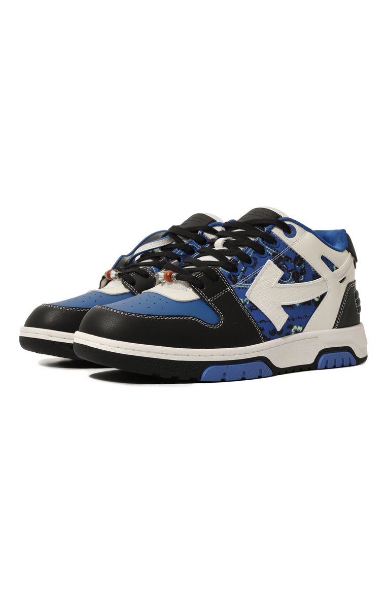Кожаные кеды out off office OFF-WHITE, арт. 0MIA189S24LEA015, фото 1